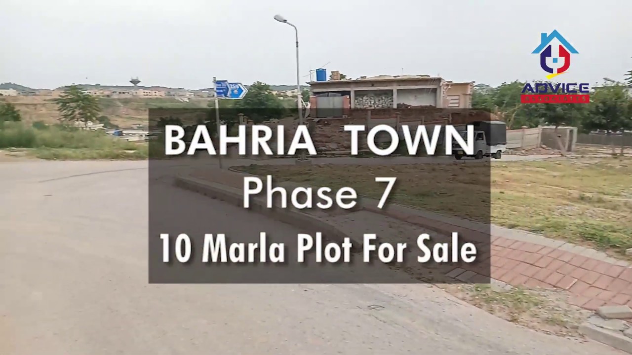 10 Marla Plot for sale in Bahria Town Phase 7 Rawalpindi | Advice Associates