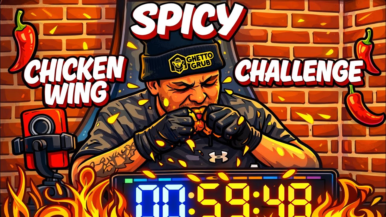 Ghetto Grub vs 2 million Scolville wings challenge! 