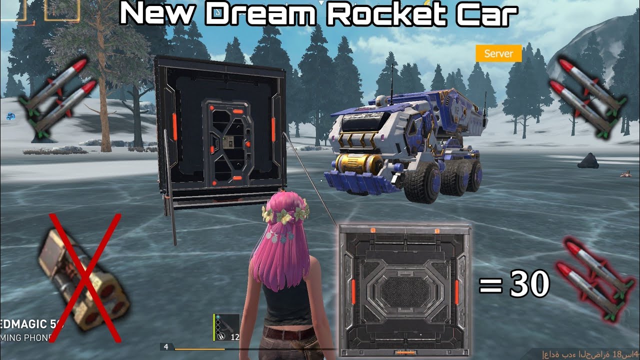 New Dream Rocket Car Part 1 last island of survival.