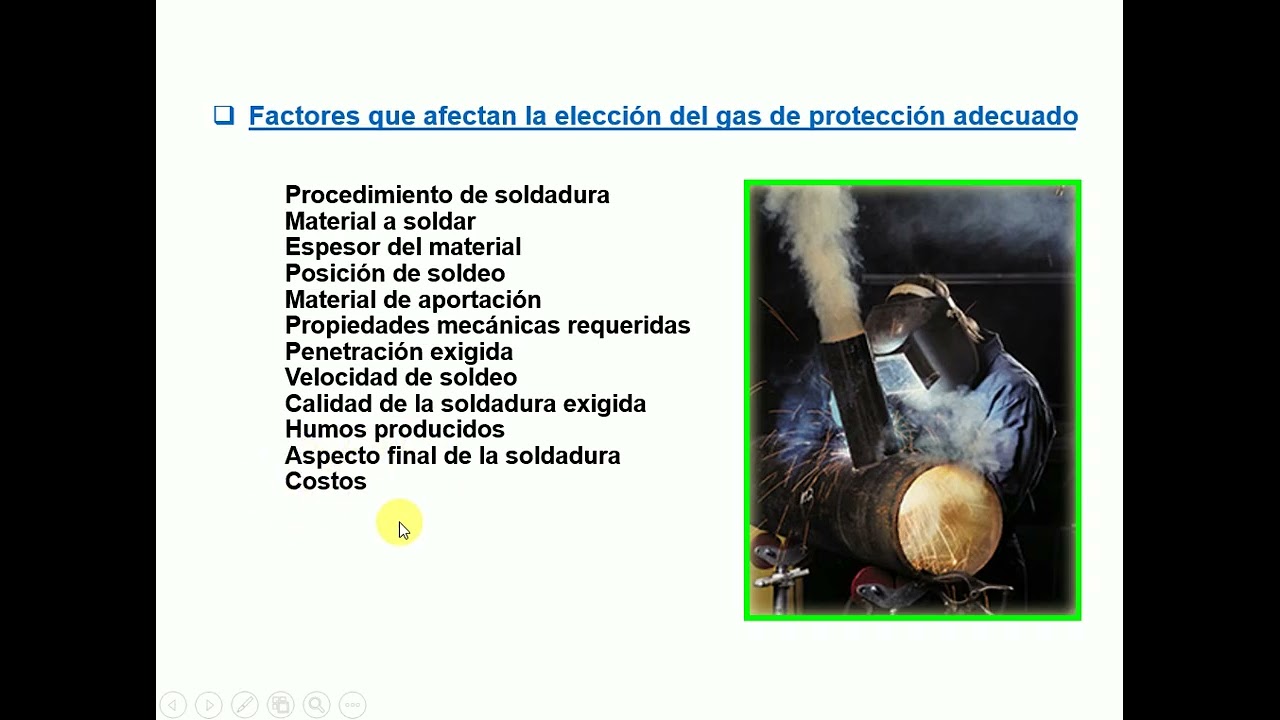 Introducción soldeo por arco con gas de protección  Parte I