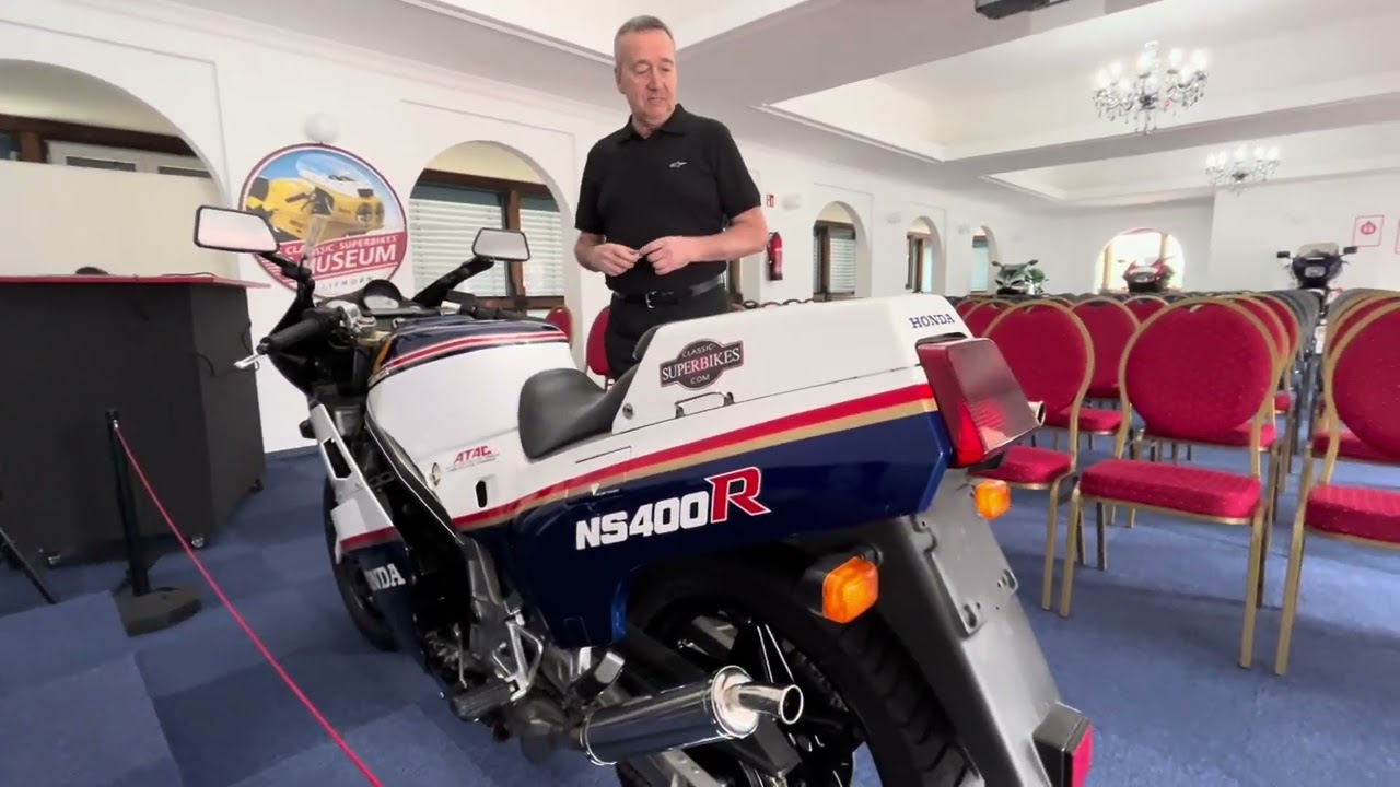Freddie Spencer Honda NSR 400 NS 400R. Video 3of4