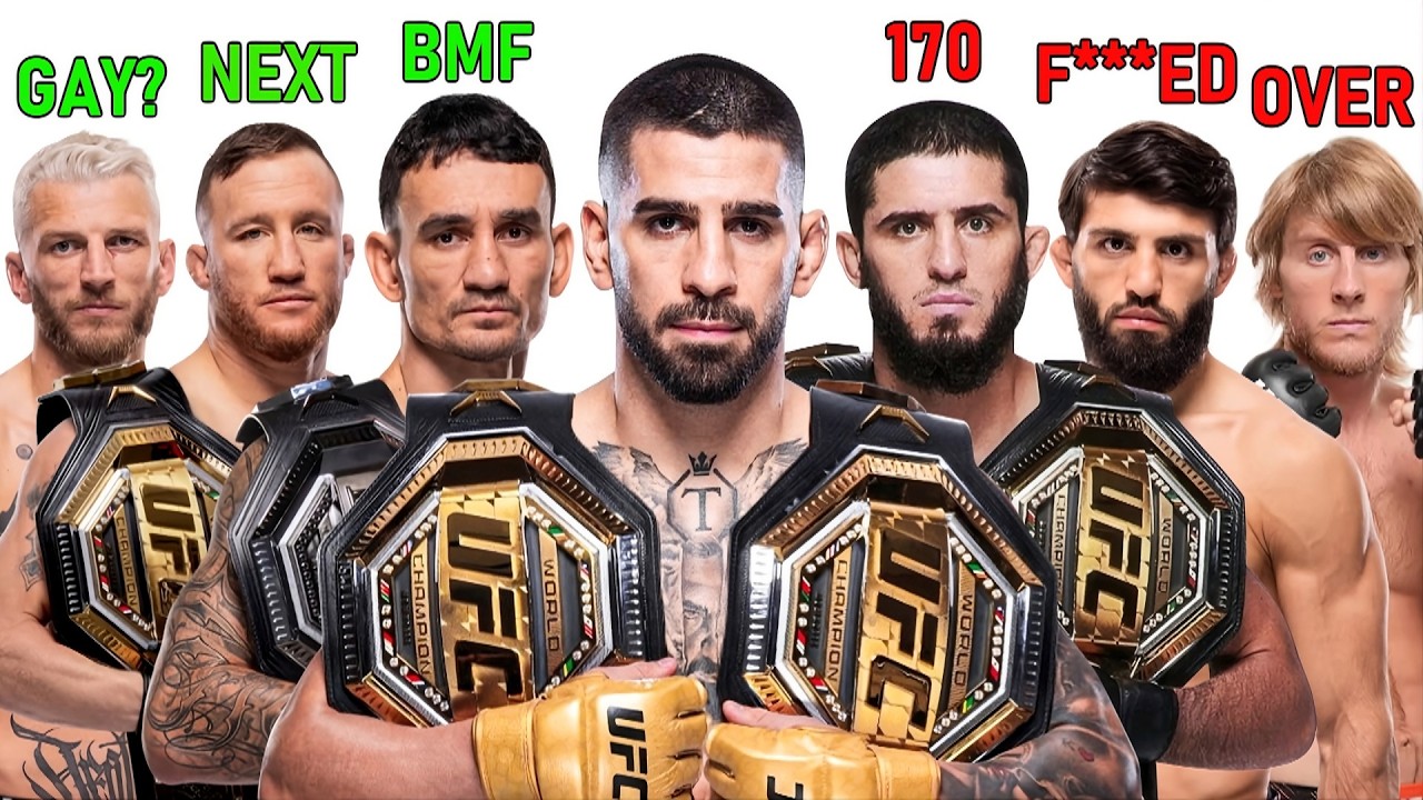 UFC Lightweight Situation Keeps Getting Weirder