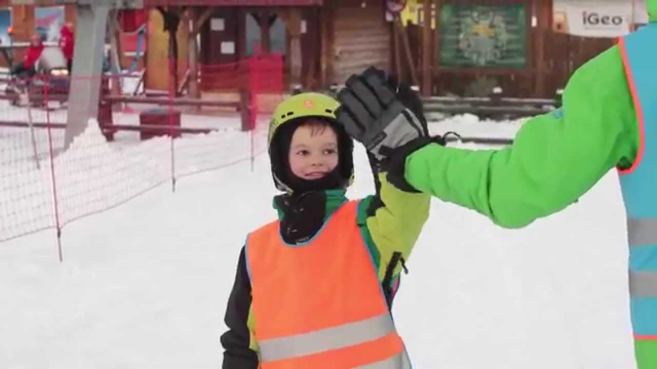 Narty z dzieckiem - pierwsza lekcja Szwajcaria Bałtowska - Bałtów