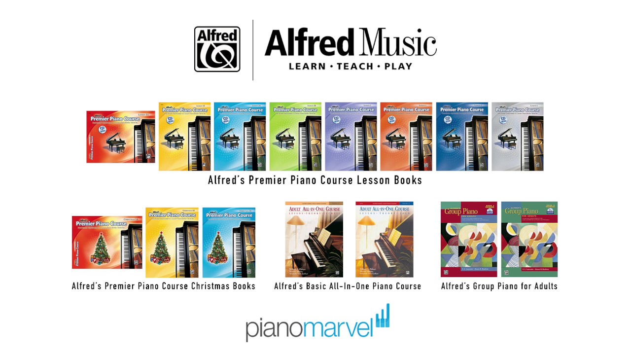 Alfred Music Publishing in Piano Marvel