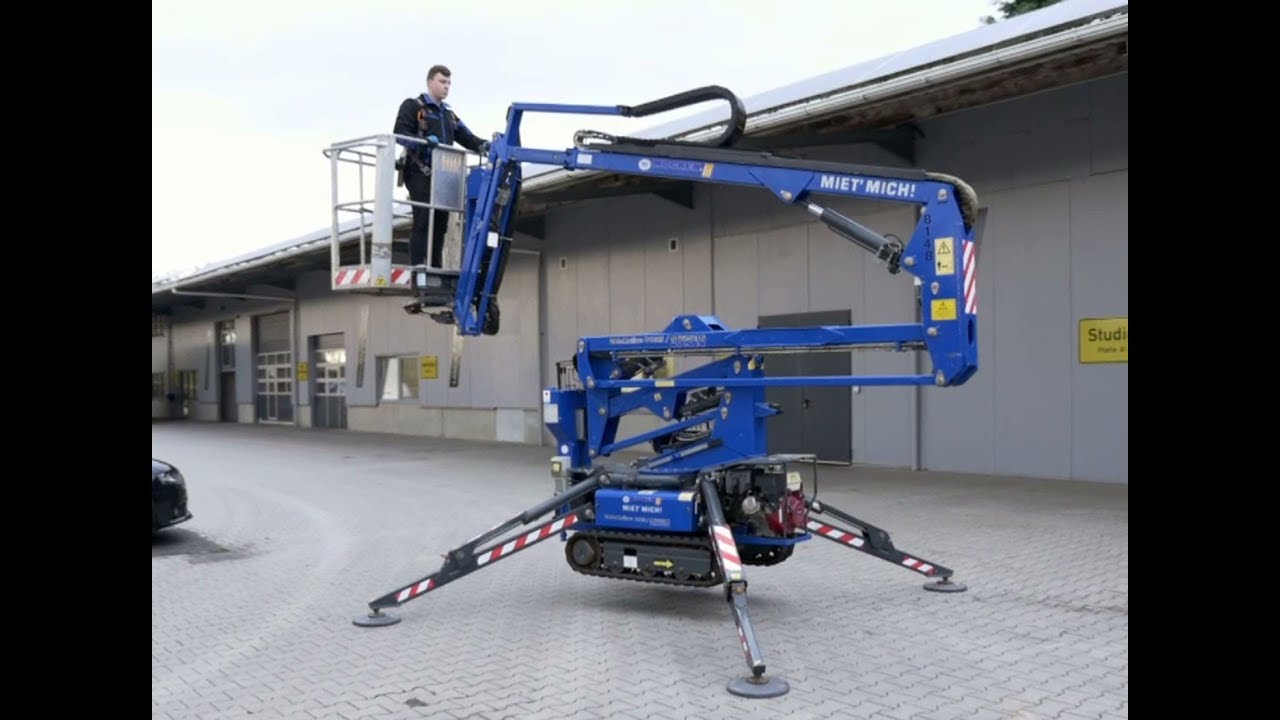 Einweisung - Gelenkteleskopbühne 14m, Typ HINOWA GOLDLIFT 14,17