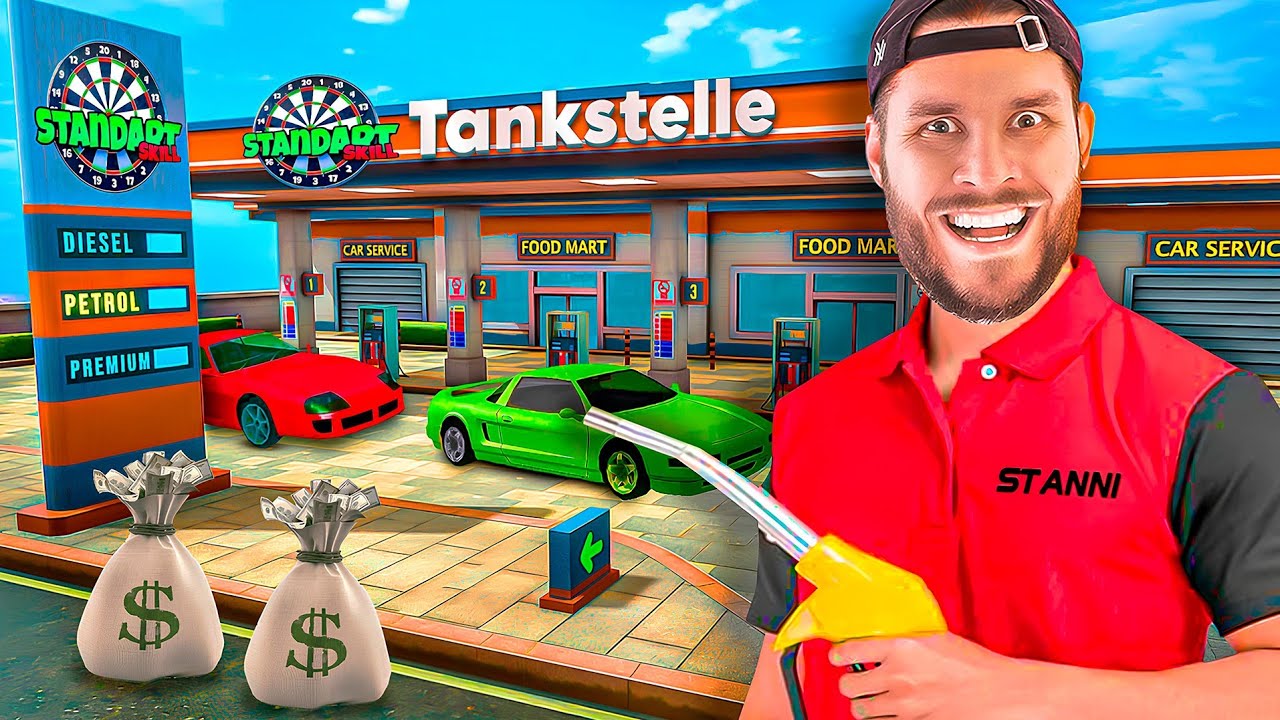 Ich eröffne eine 1$ Tankstelle im Tankstellen Simulator Part 1