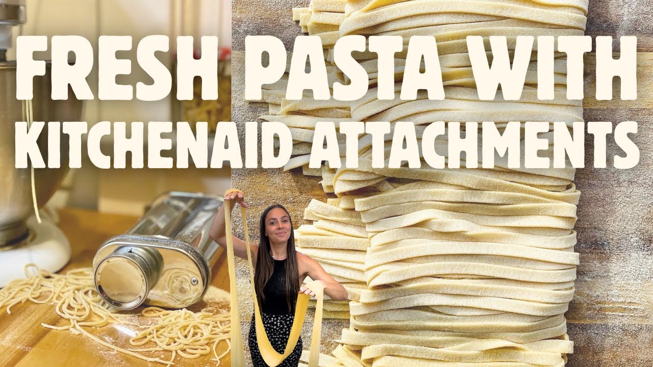 Как приготовить пасту с помощью насадок KitchenAid