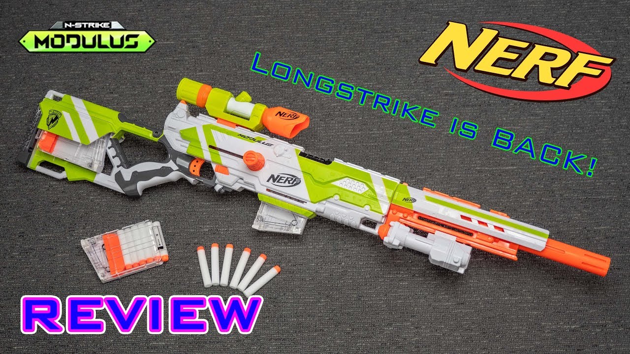 [ОБЗОР] Nerf Modulus Longstrike | LONGSTRIKE REBORN!!