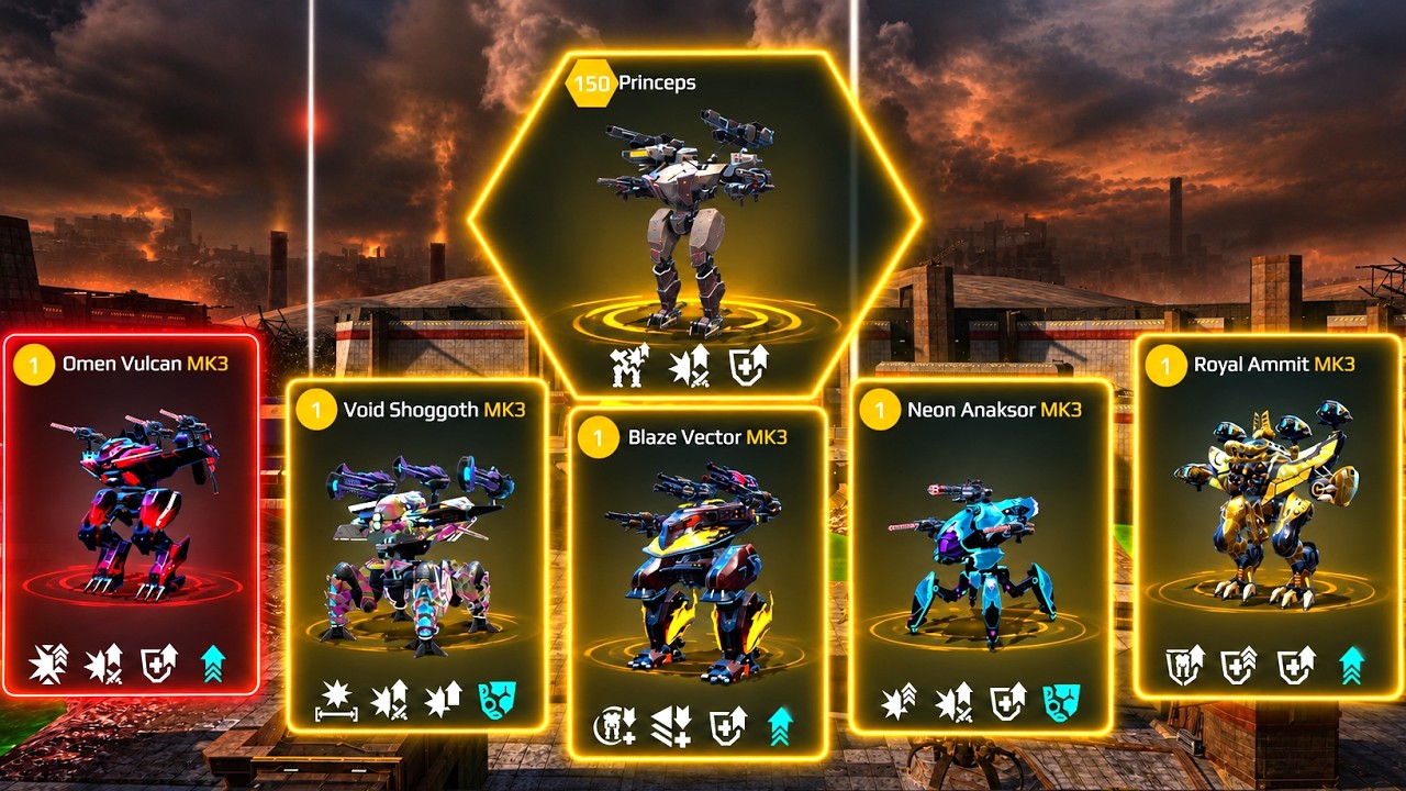 I Think This Is The Strongest Robot Now! War Robots Gameplay 🤖