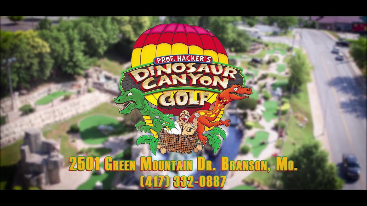 Professor Hacker's Dinosaur Canyon Golf - Branson, MO
