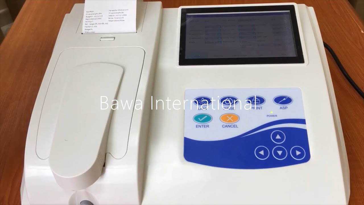 How To Install Semi Auto Biochemistry Analyzer