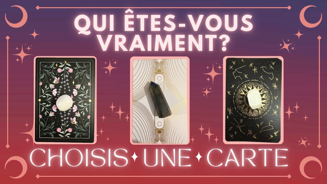 💫Analyse de VOTRE PERSONNALITÉ: Ce qu'elle dit vraiment de vous🔮3 CHOIX✨Tirage Intemporel
