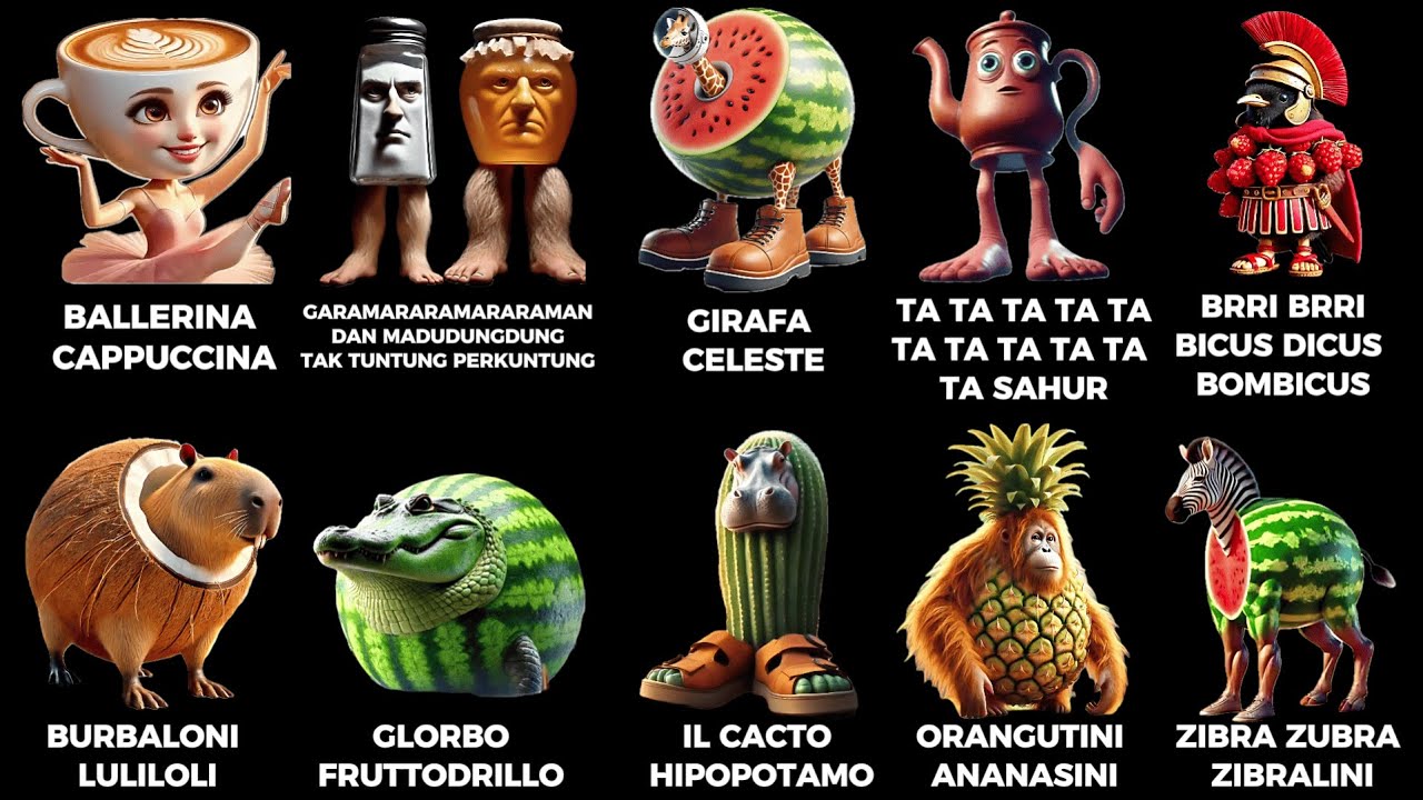 Every ITALIAN BRAINROT Characters in 4 Minutes