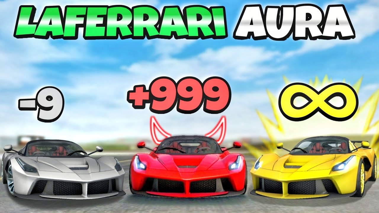 Laferrari Aura -9🤡 VS Aura infinity♾️💀| Extreme Car Driving Simulator😱|