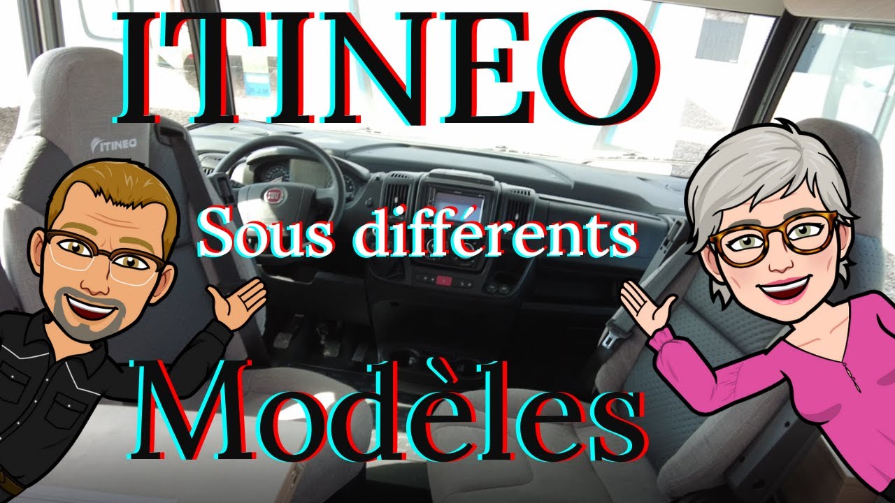 Camping-Cars ITINEO sous différents modèles .
