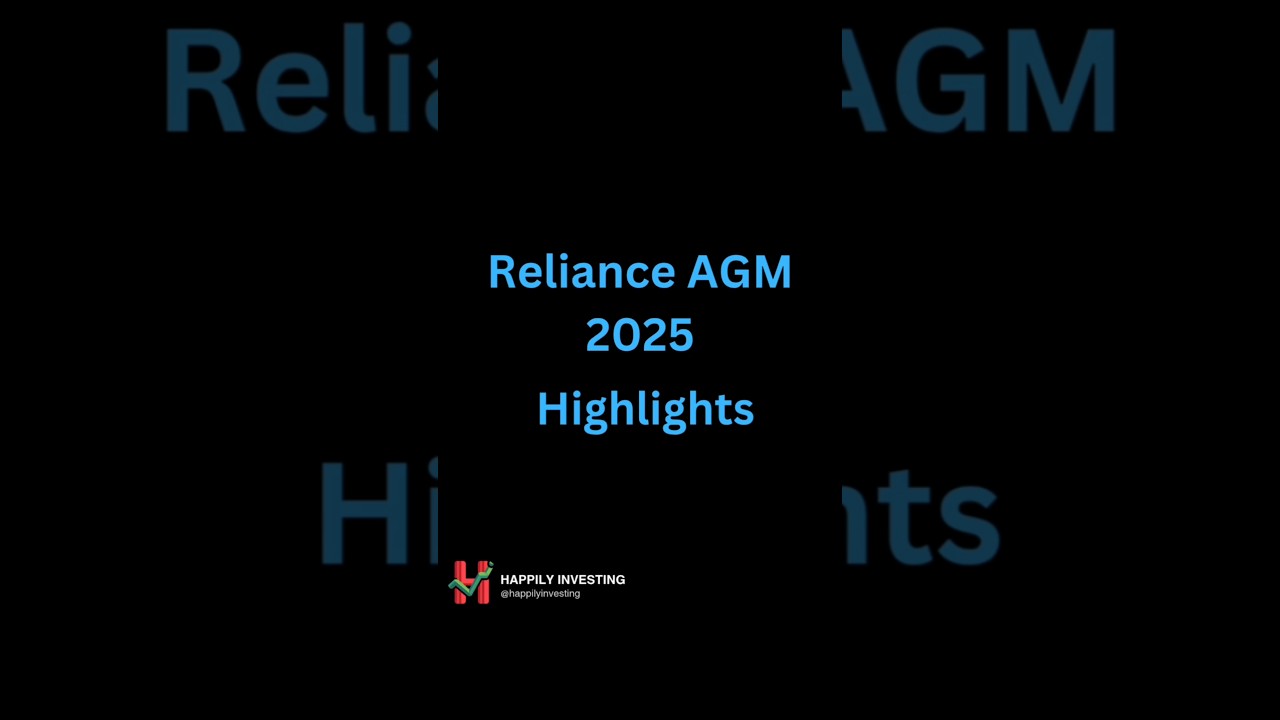 Reliance agm 2025 highlights
