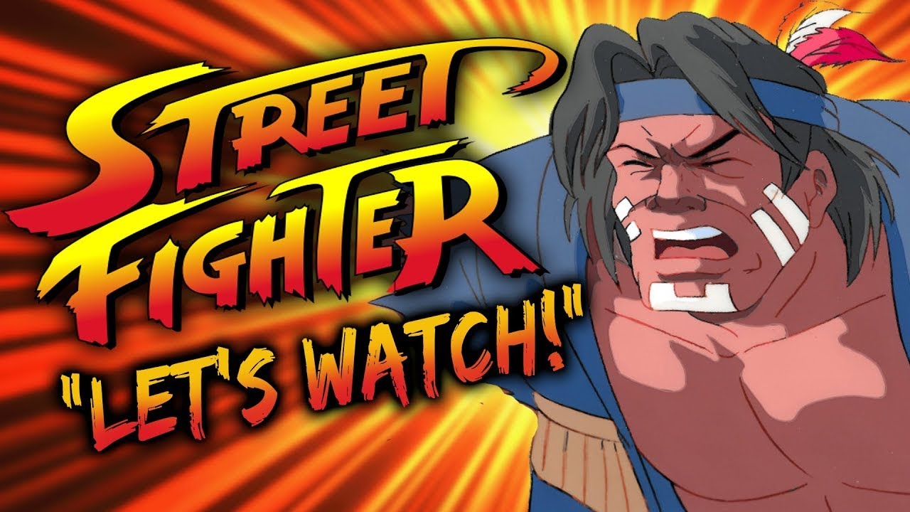 Let's Watch The Street Fighter Cartoon - 