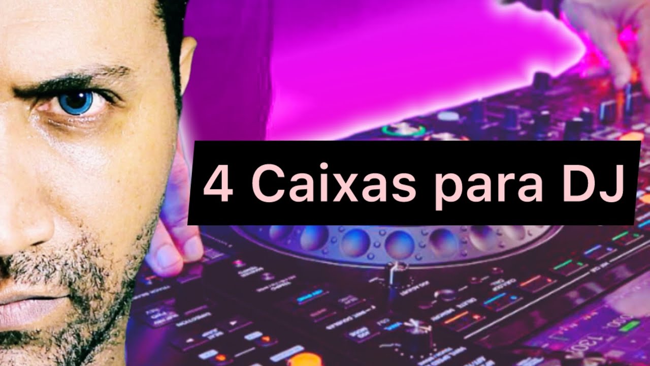 CAIXA ACÚSTICA PARA DJ | JBL MAX 15 | STANER SR315 | MARK ÁUDIO HMK6 | ATTACK VRF1550