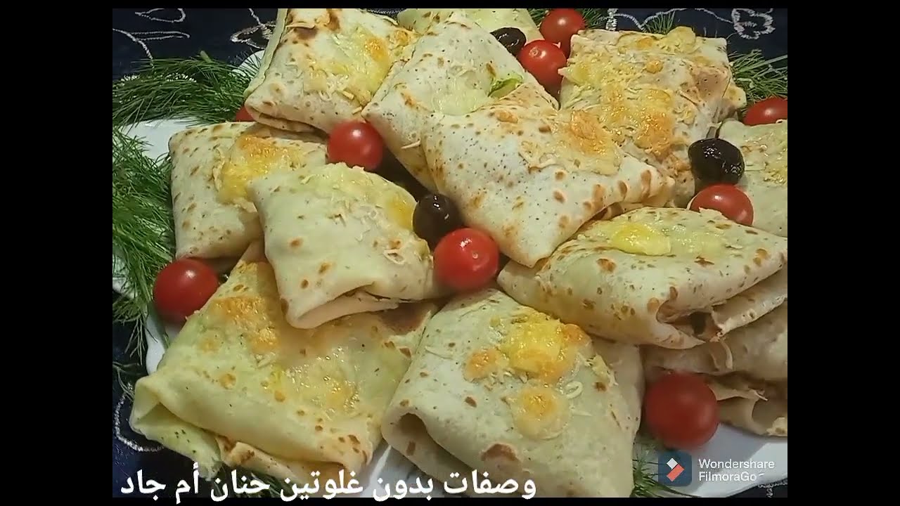 كريب مالح بدون غلوتين بحشوة اسهل وألذ مذاق يستاهل التجربة #حنان أم جاد#