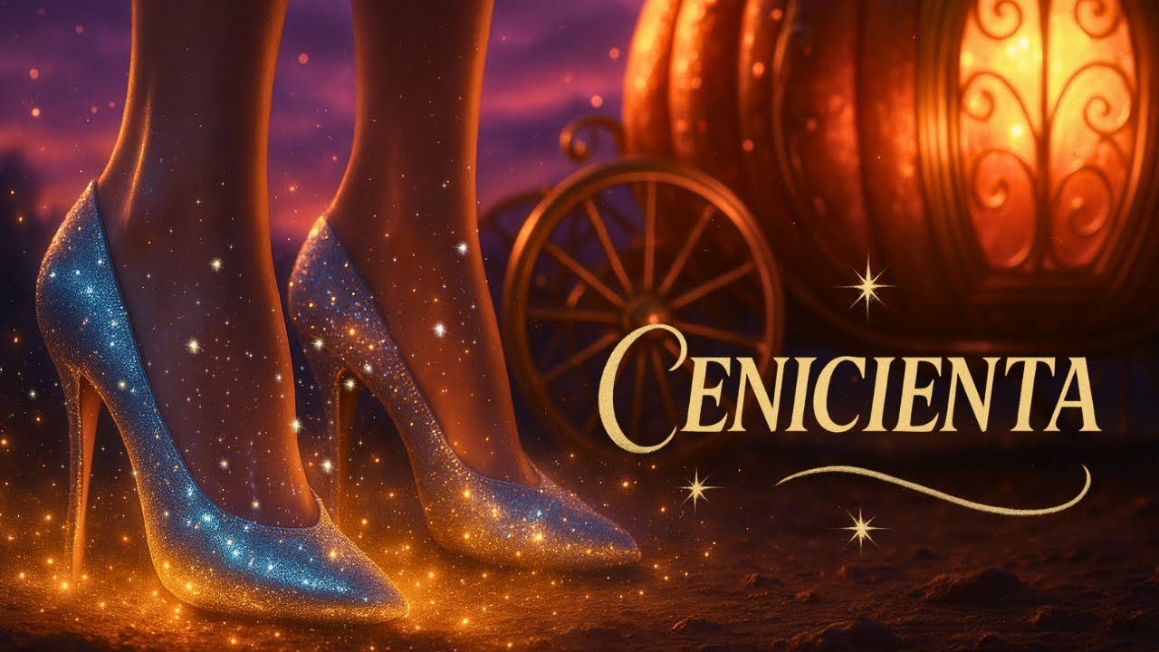 CENICIENTA CUENTO🦋 👠  Zapatos Mágicos y Carroza de Calabaza