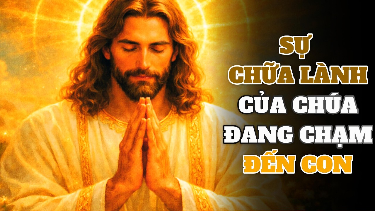 SỰ CHỮA LÀNH ĐANG CHẠM ĐẾN CON NGAY LÚC NÀY | Lời Chúa Hôm Nay
