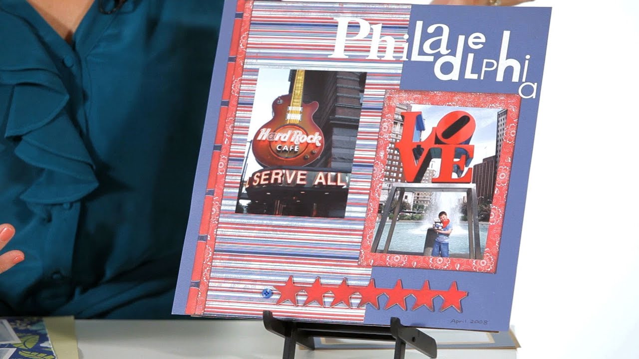 How to Create Photo Mats | Scrapbooking