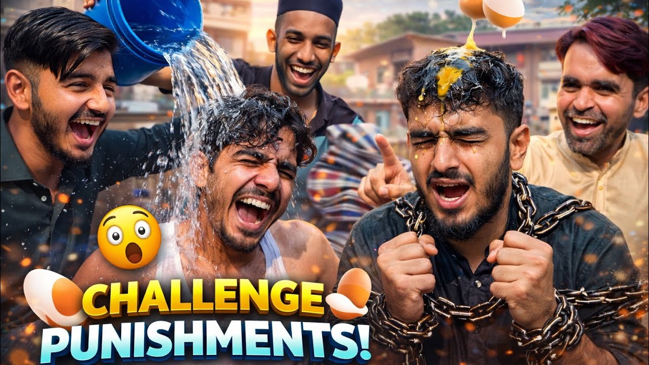 Person Punishment Challenge — Egg Attacks, Cold Water & Crazy Reactions!