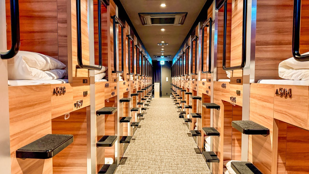Luxury Capsule Hotel with Sauna : Ultimate Relaxation in Japan  #japantravel  #matsuyama