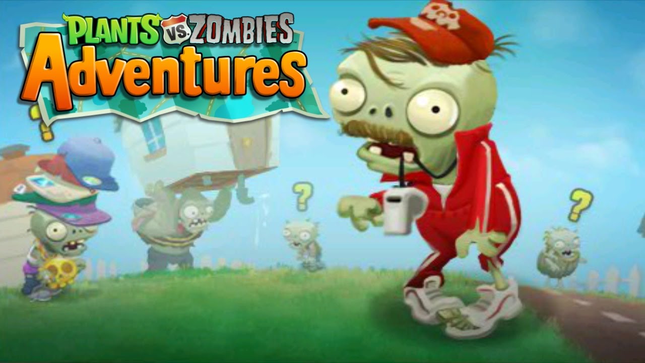 Plants vs Zombies Adventures - Brain Ball - First Zombie Training