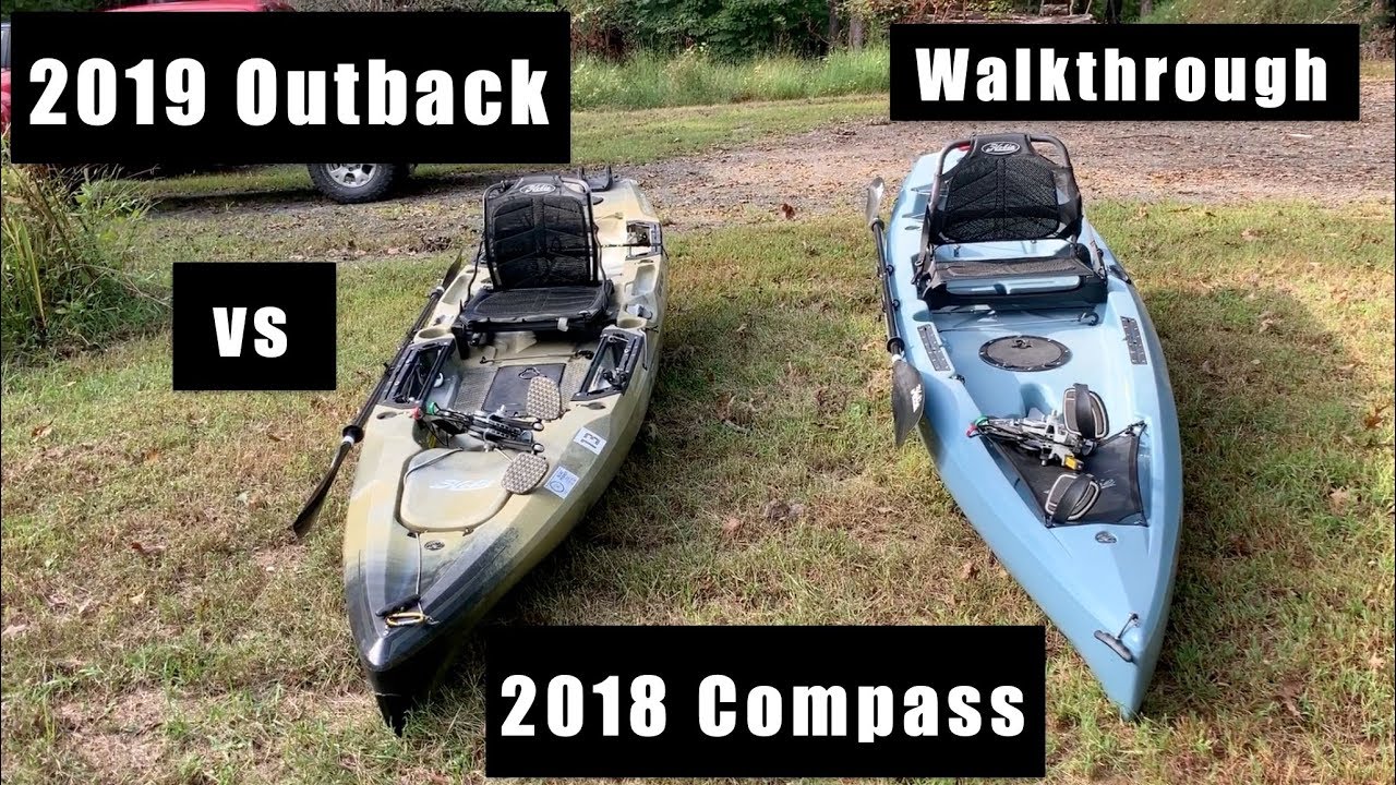 2019 Hobie Outback vs Compass (2018) Walkthrough