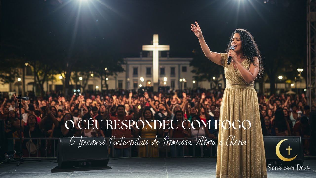 O Céu Respondeu Com Fogo | 6 Louvores Pentecostais de Promessa, Vitória e Glória | Cassiane IA