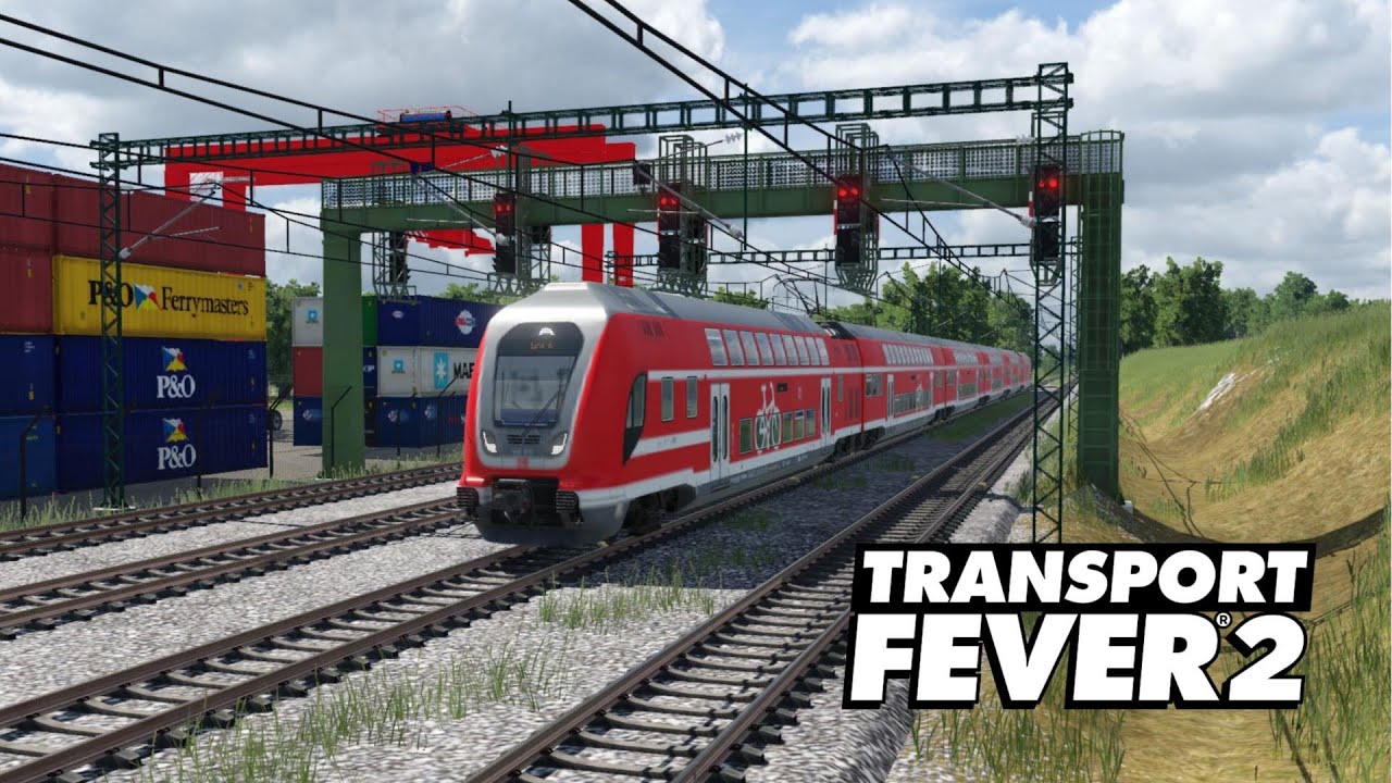 Transport Fever 2 l Bombardier Twindexx Vario DB Cab ride view