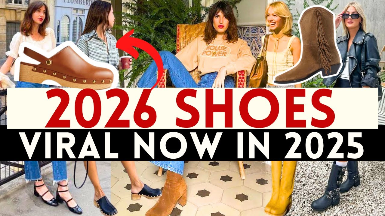 🔴SHOE TRENDS FOR 2026 THAT ARE VIRAL NOW IN 2025!