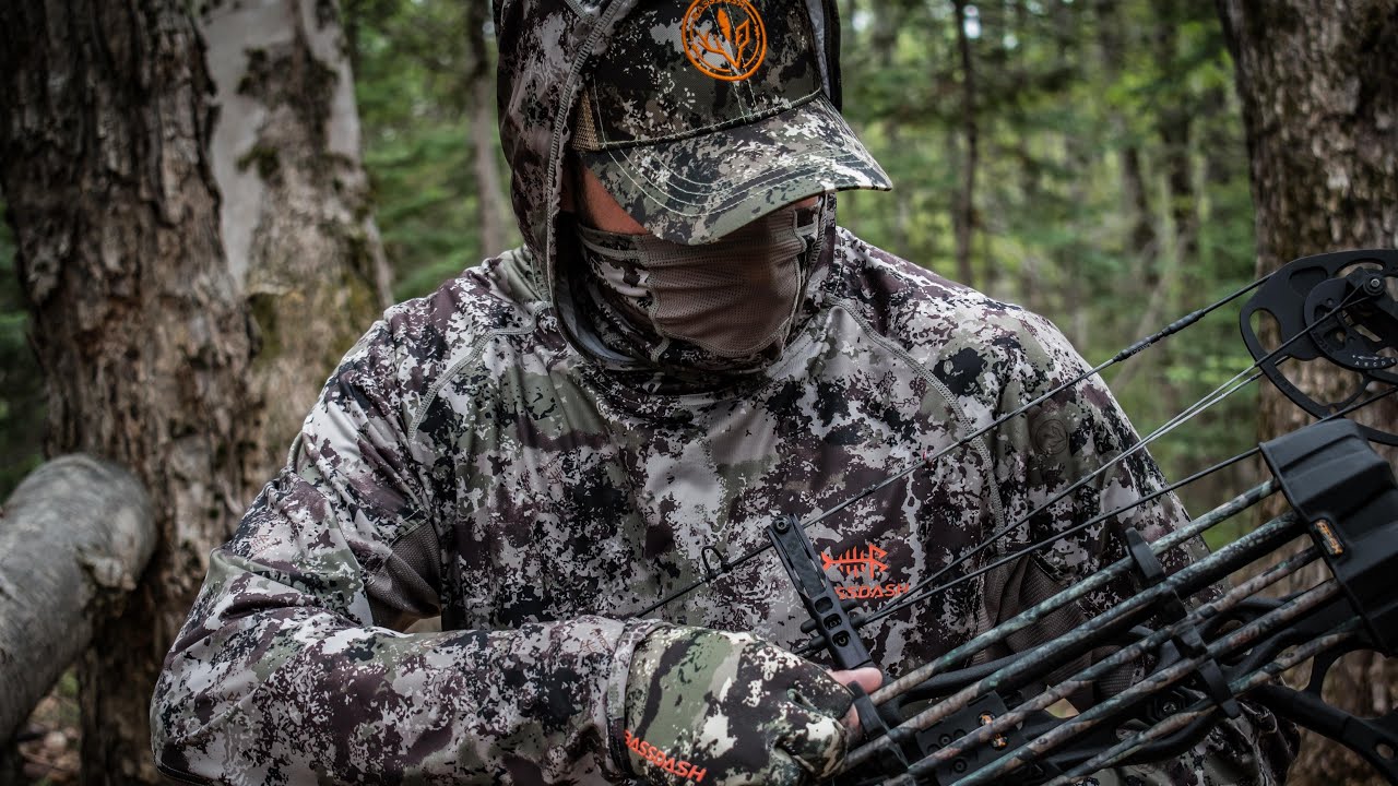 Men's UPF 50+ Long Sleeve Hunting Hoodie with Mask FS06M