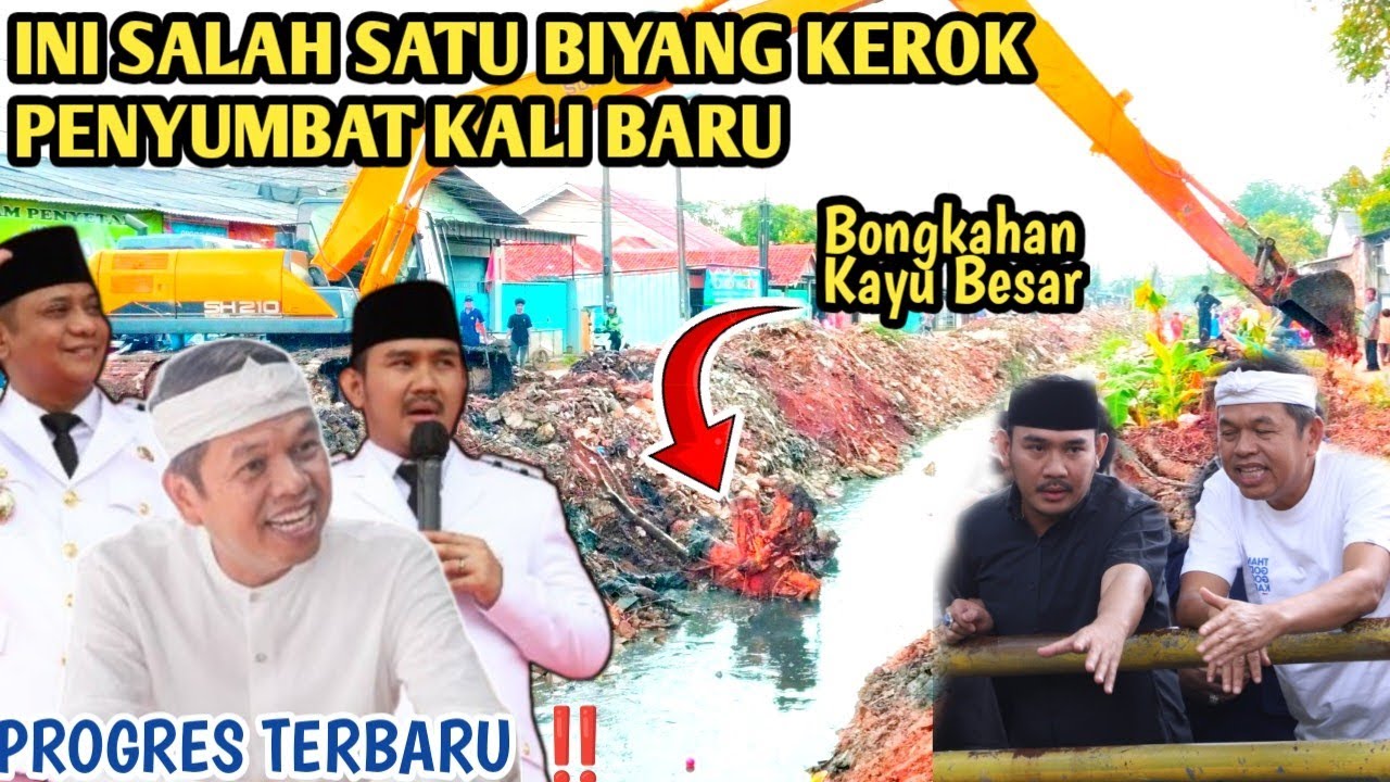 PARAH‼️MULAI DARI SAMPAH PLASTIK SAMPAH RUMAH TANGGA BAHKAN BONGKAHAN POHON ADA DI KALI BARU