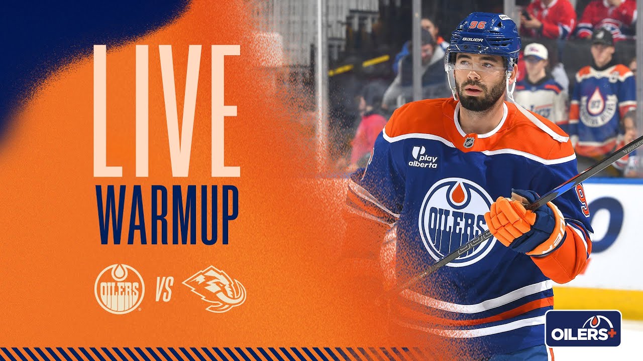 ARCHIVE | Warmup  -  Oilers vs Mammoth