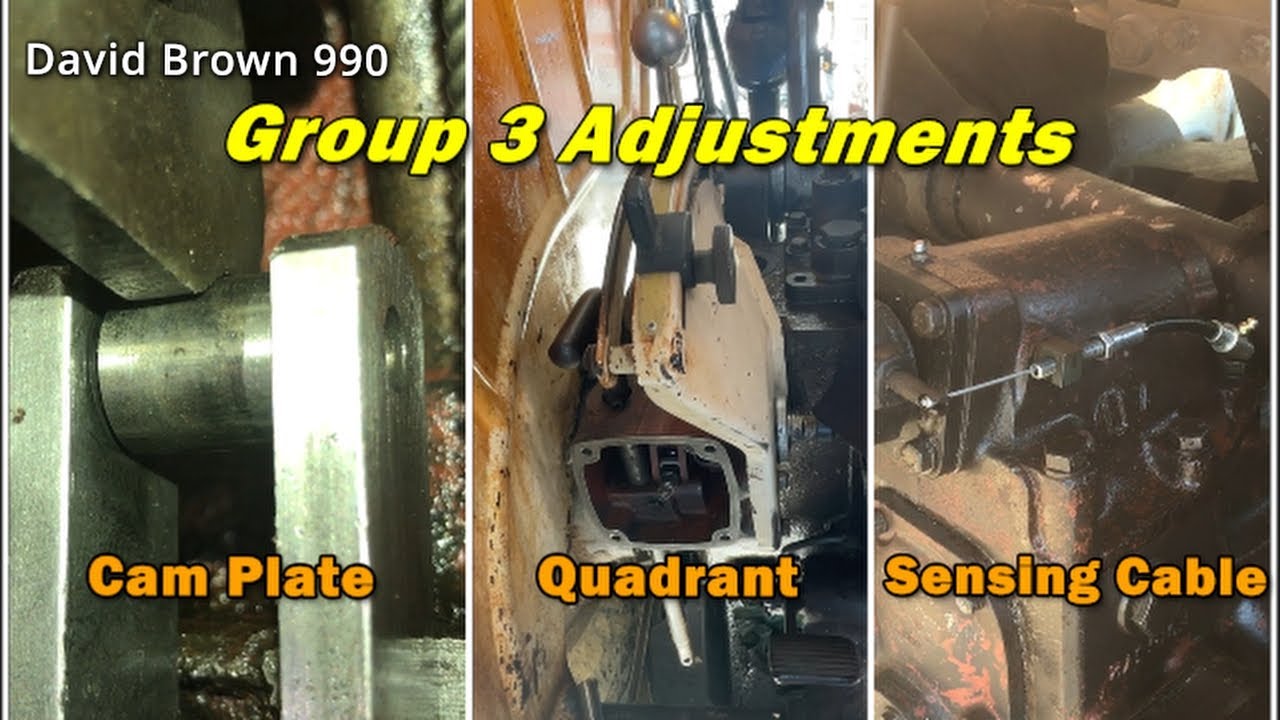 It Works!  | Finally doing the Hydraulic Adjustments!  (Group 3) | David Brown 990 #21