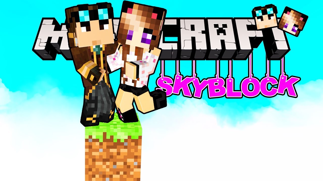 L'ISOLA SKYBLOCK DELLA SPYON CON LYON SU MINECRAFT! 💕