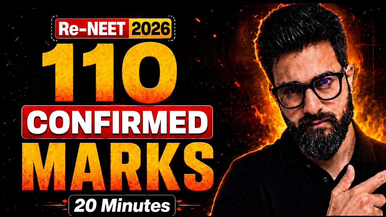 TRUST BLINDLY 💯🙏🏻 110 MARKS GUARANTEED | RE-NEET 2026 | Yawar Manzoor sir