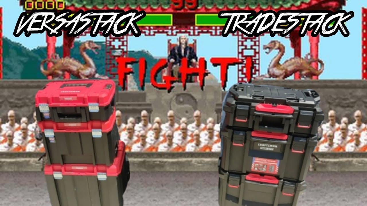 Craftsman Versastack против Tradestack!