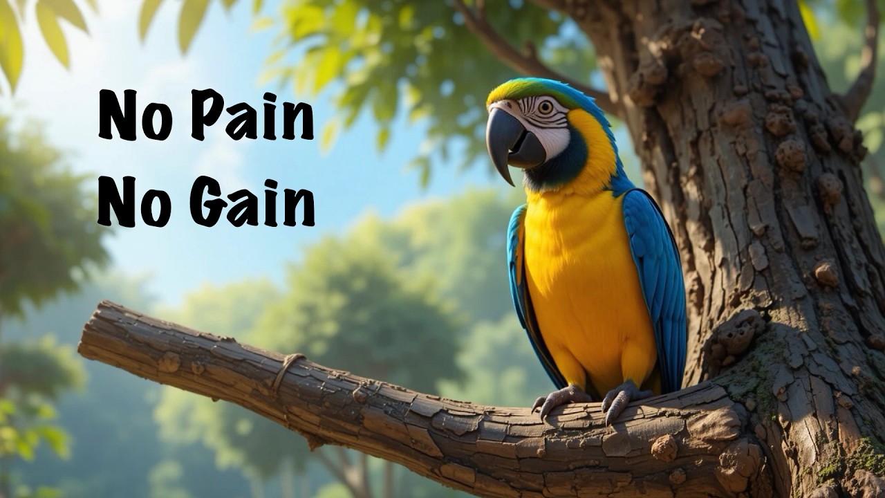 No Pain, No Gain | Moral story | Magical story time