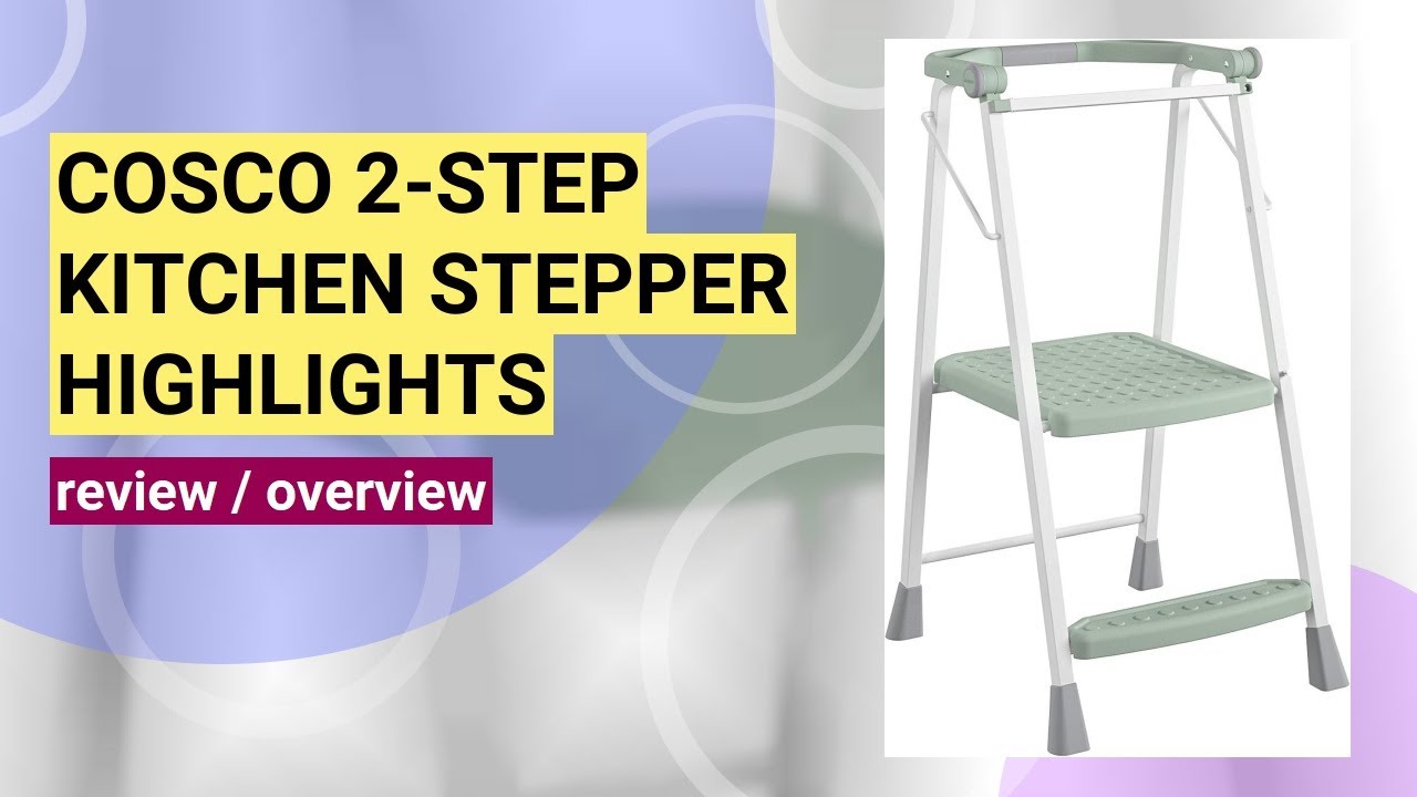 Reviewing the COSCO 2-Step Kitchen Stepper: A Safe and Convenient Folding Stool