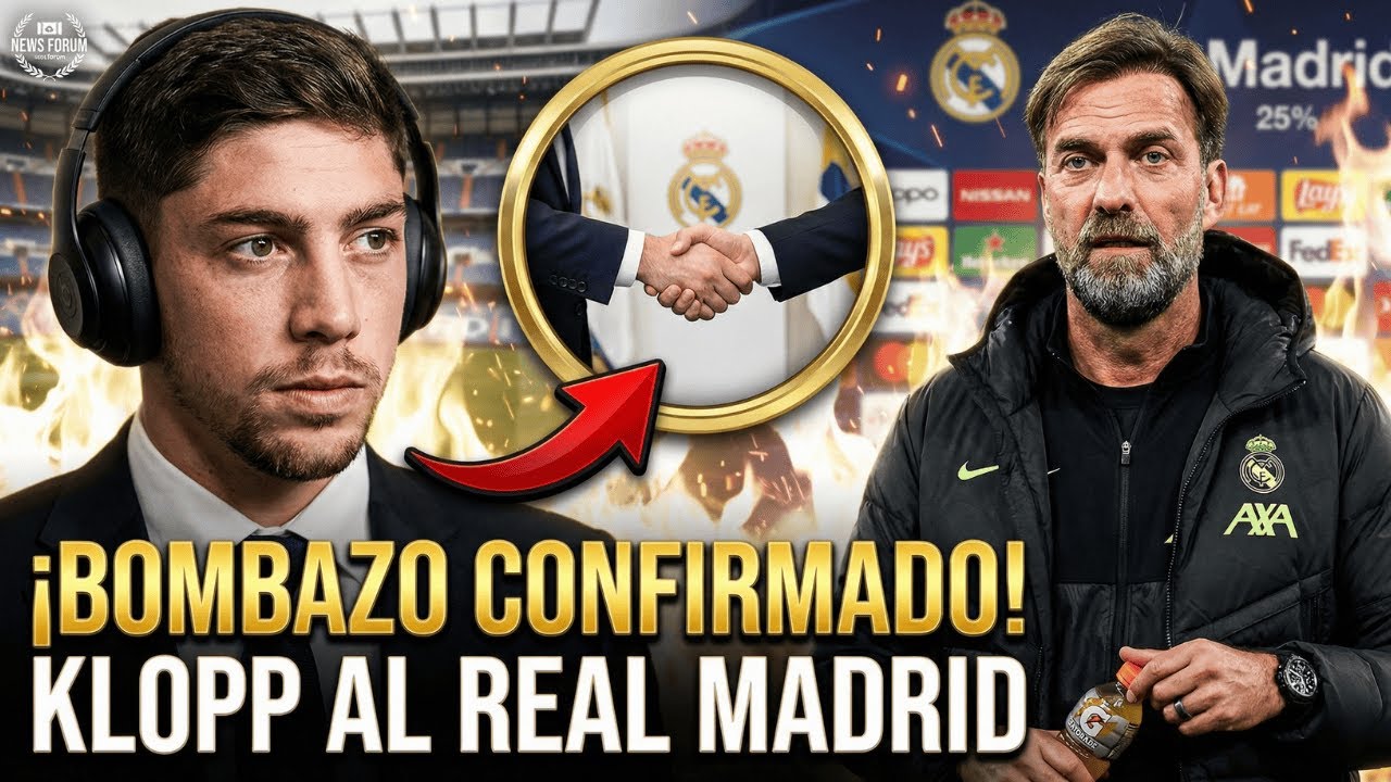 ⚠️⚡ ¡EXPLOTA EL MADRID! JURGEN KLOPP ES PRESENTADO EN EL BERNABÉU: EL FICHAJE DEL SIGLO ES OFICIAL