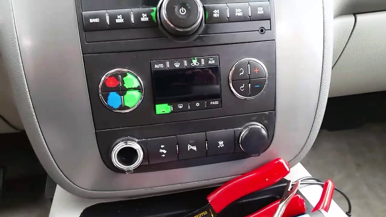 Replacing cigarette lighter with USB charging port on a 2008 GMC Yukon.