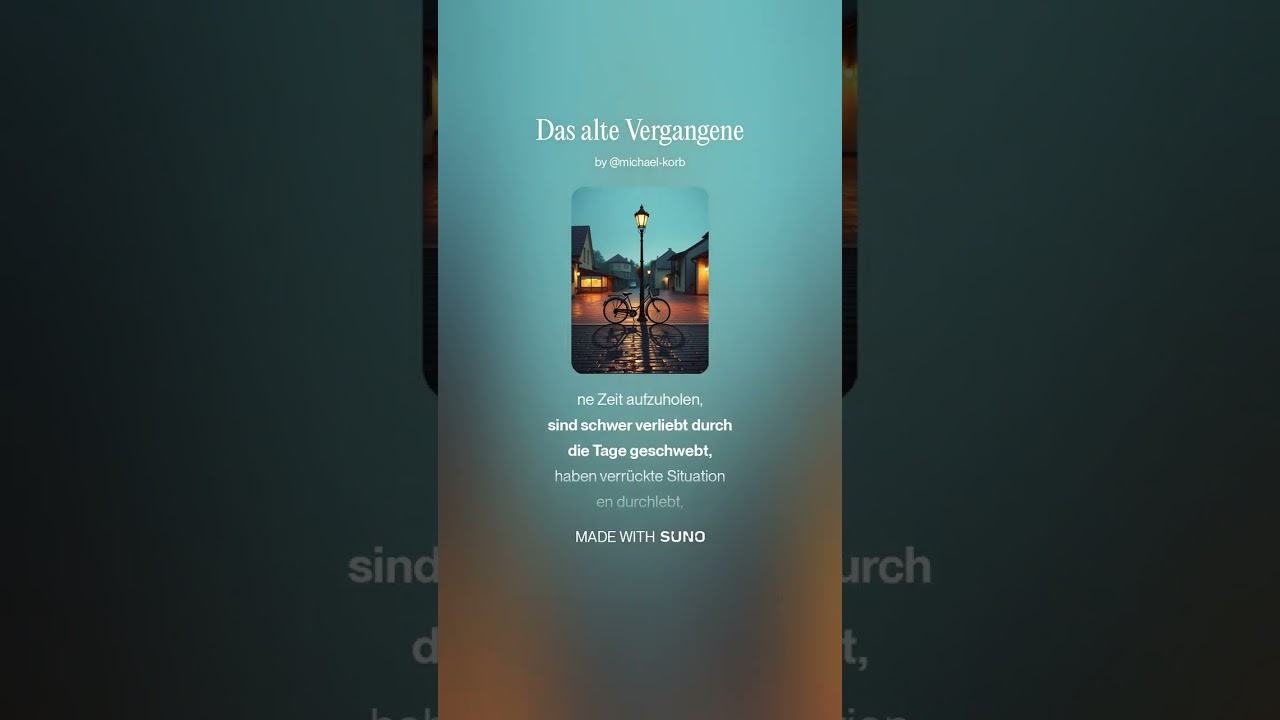 Das alte Vergangene