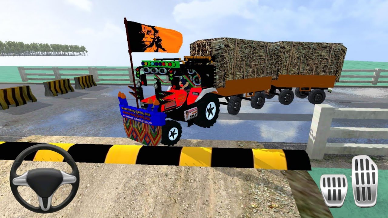 Speed Breaker Map in Bus Simulator Indonesia | Arjun Mahendra Tractor Mod Bussid Gameplay | Bus Game