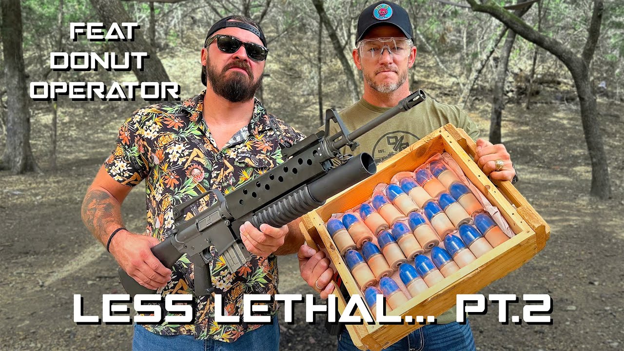 Getting Shot in the Face With a GRENADE LAUNCHER!!! Ft. Donut Operator!
