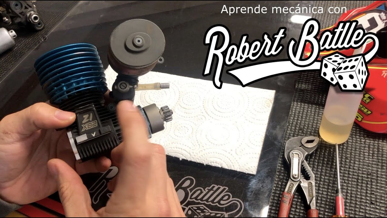 Robert Batlle tutorial - Mantenimiento básico motor de RC Maxima B2R