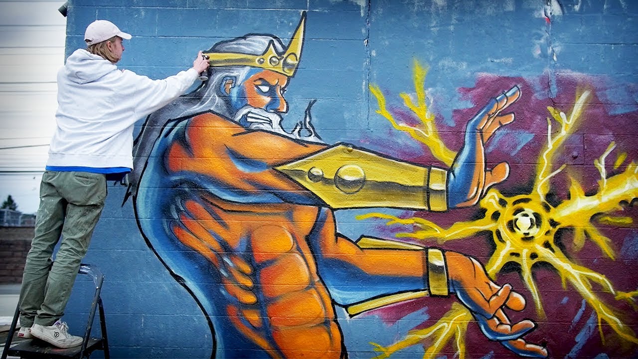 Painting like KIPTOE!