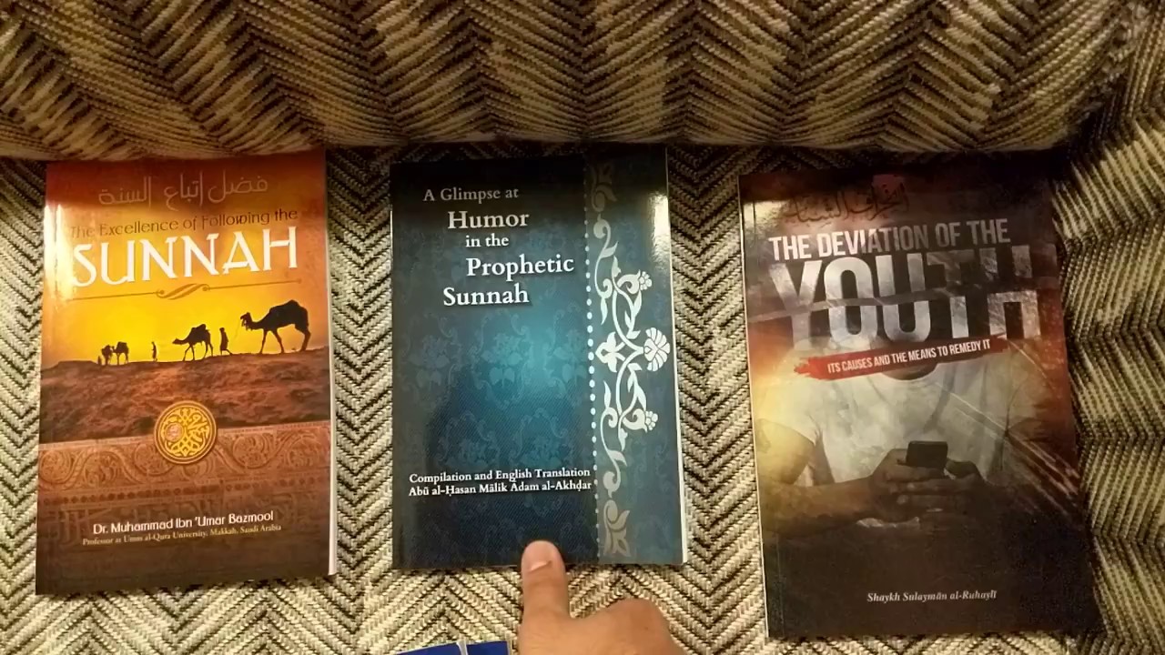 Many beneficial books were attained when visiting Moosaa Richardson!